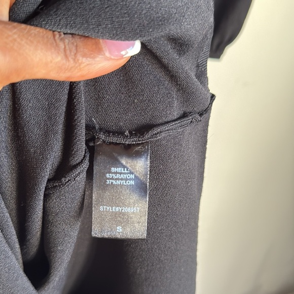 Tuckernuck Pomander Place Black Double Knit Lennox Sweater Maxi Dress Small - Picture 8 of 14